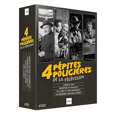 INA Coffret pépites policières de la télévision 4 films INA Coffret pépites policières de la télévision 4 films