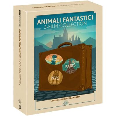 J. K. Rowling ANIMALI FANTASTICI 1-3 TRAVEL ART EDITION (4K Ultra HD + Blu-Ray) J. K. Rowling ANIMALI FANTASTICI 1-3 TRAVEL ART EDITION (4K Ultra HD + Blu-Ray)