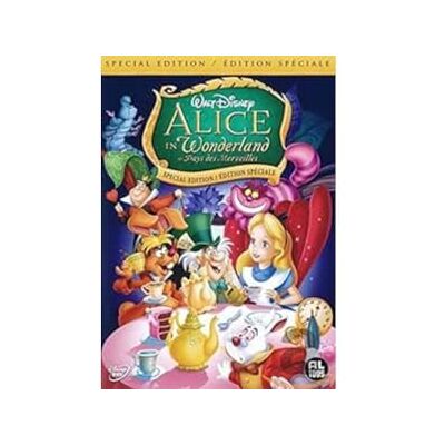 Disney DVD Alice au Pays des Merveilles Disney DVD Alice au Pays des Merveilles