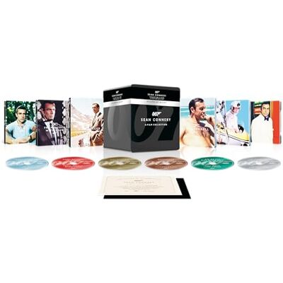 Metro James Bond 007 La Collection Sean Connery 6 films Metro James Bond 007 La Collection Sean Connery 6 films
