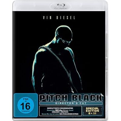 Turbine Pitch Black (Director's Cut) – 2-Disc-Special-Edition (Blu-ray + Bonus-Blu-ray) Turbine Pitch Black (Director's Cut) – 2-Disc-Special-Edition (Blu-ray + Bonus-Blu-ray)