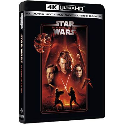 Buena Vista Star Wars 3 La Vendetta Dei Sith Ultra-HD 4K (3 Blu-Ray) Buena Vista Star Wars 3 La Vendetta Dei Sith Ultra-HD 4K (3 Blu-Ray)