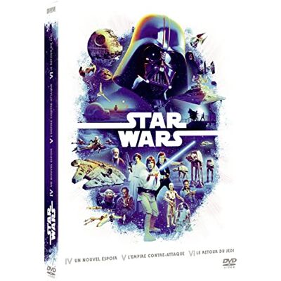 Lucasfilm Star wars episodes 4 à 6 : un nouvel espoir + l'empire contre-attaque + le retour du jedi Lucasfilm Star wars episodes 4 à 6 : un nouvel espoir + l'empire contre-attaque + le retour du jedi