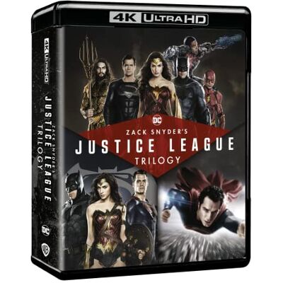 Warner Bros. ZACK SNYDER'S JUSTICE LEAGUE TRILOGY VANILLA (4K Ultra HD + Blu-Ray) Warner Bros. ZACK SNYDER'S JUSTICE LEAGUE TRILOGY VANILLA (4K Ultra HD + Blu-Ray)