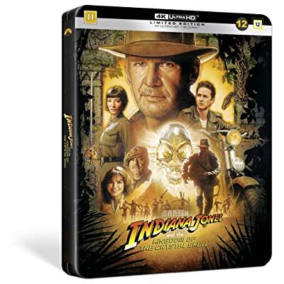 PARAMOUNT PICTURES Indiana Jones et le royaume du crane de cristal Steelbook Combo UHD 4K + Blu-ray édition limitée PARAMOUNT PICTURES Indiana Jones et le royaume du crane de cristal Steelbook Combo UHD 4K + Blu-ray édition limitée