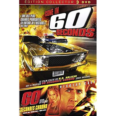 Seven7 Gone in 60 seconds + 60 secondes chrono dvd Seven7 Gone in 60 seconds + 60 secondes chrono dvd