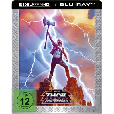 Disney Thor Love and Thunder Steelbook (4K Ultra HD) (+ Blu-ray) Disney Thor Love and Thunder Steelbook (4K Ultra HD) (+ Blu-ray)
