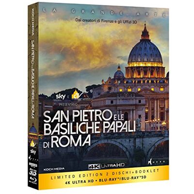 Koch Media San Pietro e le Basiliche Papali di Roma (2 Blu-Ray 2D/3D + 4K Ultra-HD ) Koch Media San Pietro e le Basiliche Papali di Roma (2 Blu-Ray 2D/3D + 4K Ultra-HD )