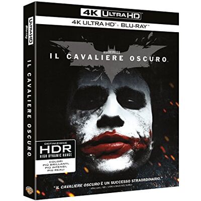 WARNER BROS Il Cavaliere Oscuro (4K ULTRA HD + Blu Ray) WARNER BROS Il Cavaliere Oscuro (4K ULTRA HD + Blu Ray)