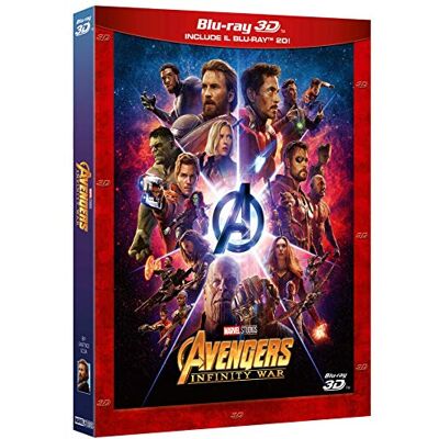 Buena Vista Avengers Infinity War (2 Blu Ray) Buena Vista Avengers Infinity War (2 Blu Ray)