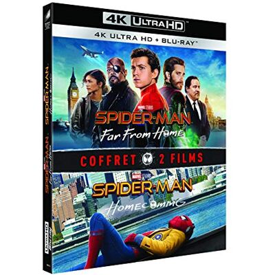 Sony Coffret spider-man 2 films : homecoming ; far from home 4k Ultra-HD Sony Coffret spider-man 2 films : homecoming ; far from home 4k Ultra-HD