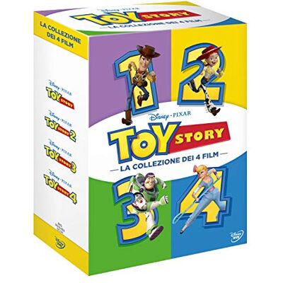 Buena Vista Cofanetto Toy Story 1, 2, 3, 4 dvd (4 DVD) Buena Vista Cofanetto Toy Story 1, 2, 3, 4 dvd (4 DVD)
