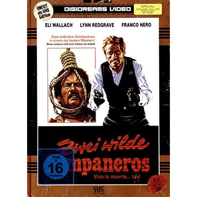 Sedna Zwei wilde Companeros Mediabook Uncut als VHS Edition Limited Edition auf 250Stück (+ Bonus-Blu-ray + Bonus-DVD: Lasst uns töten, Companeros)) Sedna Zwei wilde Companeros Mediabook Uncut als VHS Edition Limited Edition auf 250Stück (+ Bonus-Blu-ray + Bonus-DVD: Lasst uns töten, Companeros))