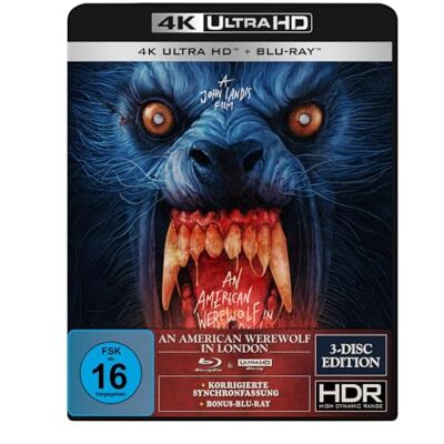 Turbine An American Werewolf in London 3-Disc-Special Edition (4K Ultra-HD) (+ Blu-ray 2D) (+ Bonus-Blu-ray) (Gabz Artwork) Turbine An American Werewolf in London 3-Disc-Special Edition (4K Ultra-HD) (+ Blu-ray 2D) (+ Bonus-Blu-ray) (Gabz Artwork)