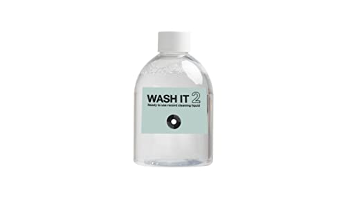 Pro-Ject Wash it 2, liquido detergente ecologico in miscela pronta all'uso, adatto per VC-E(2) VC-S2/3 (250ml)