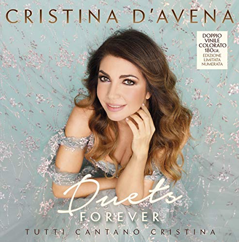 Avena Duets Forever Tutti Cantano Cristina Doppio Vinile Azzurro Numerato [Edizione Autografata] (Esclusiva Amazon.it) (2 LP)
