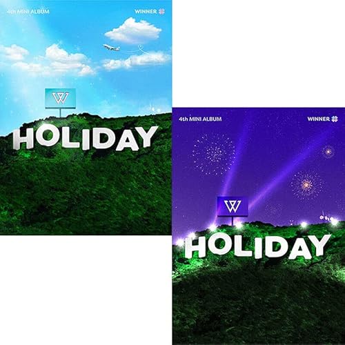 WINNER ( Photo Book Version. )  HOLIDAY 4th Mini Album ( DAY / NIGHT Random Ver. )+1ea  Store Gift Card K-POP SEALED