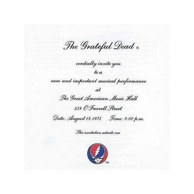 Grateful Dead One From The Vault Grateful Dead One From The Vault