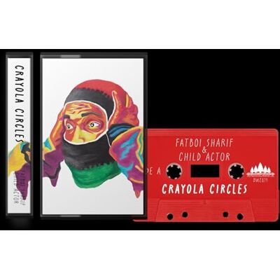 Fatboi Sharif & Child Actor Crayola Circles Cassette Rouge Fatboi Sharif & Child Actor Crayola Circles Cassette Rouge