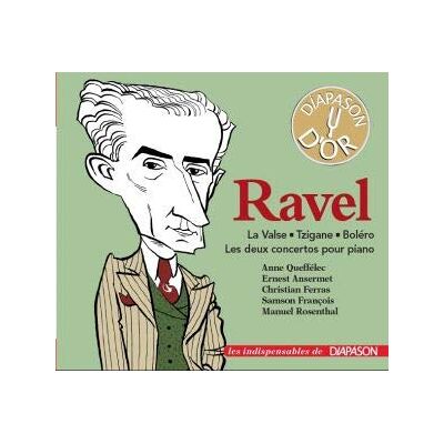 Diapason Ravel : La Valse Tzigane Boléro Concertos pour piano. Quefélec, Ansermet, Ferras, François, Rosenthal. Diapason Ravel : La Valse Tzigane Boléro Concertos pour piano. Quefélec, Ansermet, Ferras, François, Rosenthal.