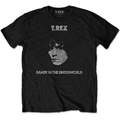 Rex T-Shirt # S Black Unisex # Dandy Rex T-Shirt # S Black Unisex # Dandy