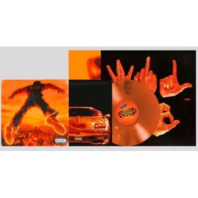 TEDUA Ryan Ted LP TRANSPARENT ORANGE + POSTER TEDUA Ryan Ted LP TRANSPARENT ORANGE + POSTER
