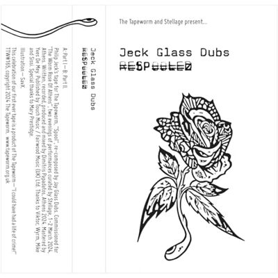 KUDOS-THE TAPEWORM jeck glass dubs-respooled cassette KUDOS-THE TAPEWORM jeck glass dubs-respooled cassette