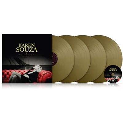 MPO RECORDS karen souza box set + dvd (gold vinyl) MPO RECORDS karen souza box set + dvd (gold vinyl)