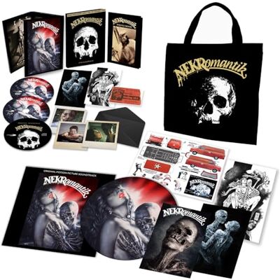 Rustblade Nekromantik (Deluxe Limited 100 Copies Bag Edition) (Blu-Ray + Dvd + Cd + Picture Disc Vinyl + Book + Postcards + Art Inserts) Rustblade Nekromantik (Deluxe Limited 100 Copies Bag Edition) (Blu-Ray + Dvd + Cd + Picture Disc Vinyl + Book + Postcards + Art Inserts)