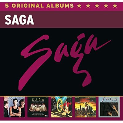 SAGA 5 ORIGINAL ALBUMS VOL.1 SAGA 5 ORIGINAL ALBUMS VOL.1