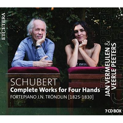 Jan Vermeulen & Veerle Peeters Schubert: Complete Works For Four Hands Jan Vermeulen & Veerle Peeters Schubert: Complete Works For Four Hands