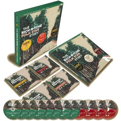 Various - Historic Sessions Rich-R-Tone Folk Star Story (12-CD Deluxe Box Set) Various - Historic Sessions Rich-R-Tone Folk Star Story (12-CD Deluxe Box Set)