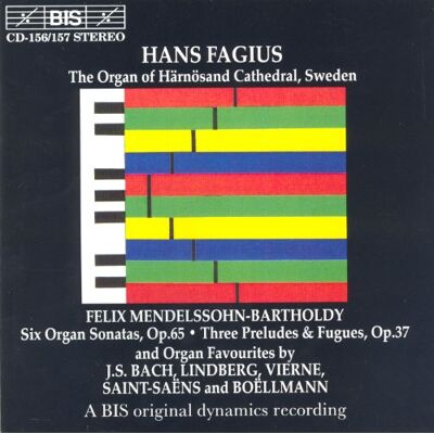 BIS Mendelssohn / Bach / Saint-Saens / Boellmann / Lindberg / Vierne: Organ Music BIS Mendelssohn / Bach / Saint-Saens / Boellmann / Lindberg / Vierne: Organ Music