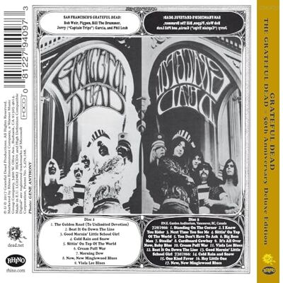 Grateful Dead (50th Anniversary Deluxe Edition) (2 CD) Grateful Dead (50th Anniversary Deluxe Edition) (2 CD)