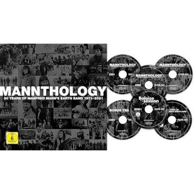 Manfred Mann's Earth Band Mannthology (Deluxe Hard Back Book +Dvd) Manfred Mann's Earth Band Mannthology (Deluxe Hard Back Book +Dvd)