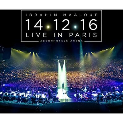 MAALOUF, IBRAHIM LIVE IN PARIS -CD+DVD- MAALOUF, IBRAHIM LIVE IN PARIS -CD+DVD-