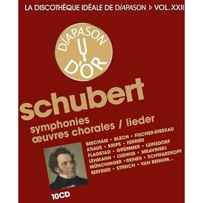 Diapason La discothèque idéale de , vol. 29 / Schubert : Symphonies Œuvres chorales Lieder. Diapason La discothèque idéale de , vol. 29 / Schubert : Symphonies Œuvres chorales Lieder.