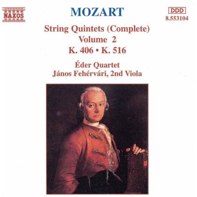 BIS Mozart: String Quintets, K. 406 and K. 516 BIS Mozart: String Quintets, K. 406 and K. 516