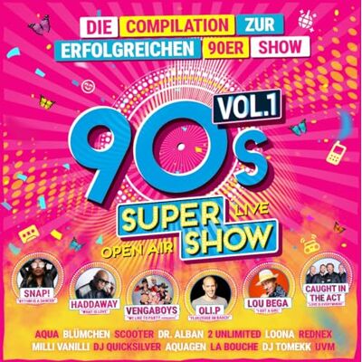 Various 90s Super Show Vol. 1 (2cd) Various 90s Super Show Vol. 1 (2cd)