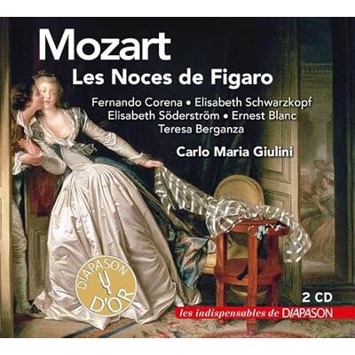Diapason Mozart : Les Noces de Figaro. Corena, Schwarzkopf, Söderström, Blanc, Berganza, Giulini. Diapason Mozart : Les Noces de Figaro. Corena, Schwarzkopf, Söderström, Blanc, Berganza, Giulini.