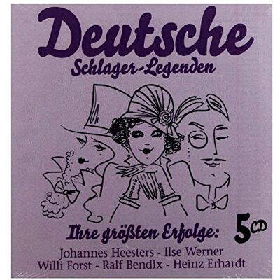 V/A Deutsche Schlager Legenden (5 CD) V/A Deutsche Schlager Legenden (5 CD)