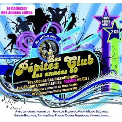 Musicware Compilation les Pépites Club des années 80 vol2 / 2CD + DVD Musicware Compilation les Pépites Club des années 80 vol2 / 2CD + DVD