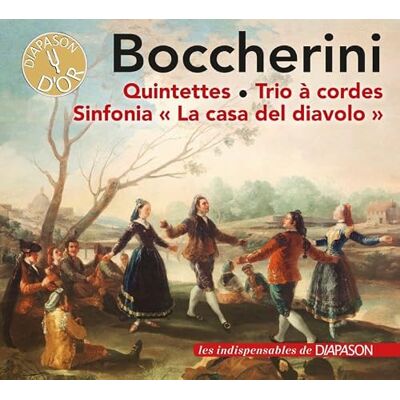 Diapason Luigi Boccherini : Quintettes Trio à cordes Sinfonia. Gaillard, Lindberg, Sparf, Galli, La Real Camara, Antonini. Diapason Luigi Boccherini : Quintettes Trio à cordes Sinfonia. Gaillard, Lindberg, Sparf, Galli, La Real Camara, Antonini.