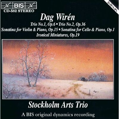 BIS Stockholm Arts Trio-Wks For Pno/Vln/Cello BIS Stockholm Arts Trio-Wks For Pno/Vln/Cello