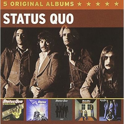 STATUS QUO 5 ORIGINAL ALBUMS STATUS QUO 5 ORIGINAL ALBUMS