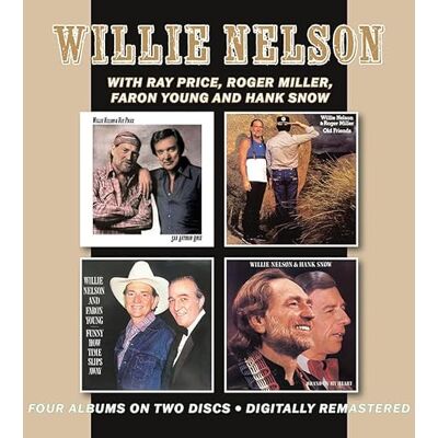 Willie Nelson San Antonio Rose (with Ray Price) / Old Friends (with Roger Miller) / Funny How Time Slips Away (with Faron Young) / Brand On My Heart (with Hank Snow) Willie Nelson San Antonio Rose (with Ray Price) / Old Friends (with Roger Miller) / Funny How Time Slips Away (with Faron Young) / Brand On My Heart (with Hank Snow)