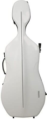 Gewa Astuccio per Violoncello AIR 3,9 kg bianco/bordeaux, Made in Germania, estremamente infrangibile, migliori proprietà di isolamento