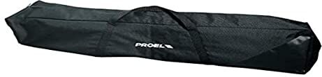 Proel SPSK300BAG – Borsa robusta in nylon 210 in grado di contenere due SPSK300 e supporti, stand di misura simile, per casse o monitor, Nero