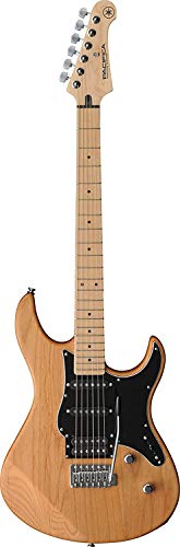 Yamaha Pacifica 112VMX chitarra elettrica per principianti e avanzati, con due lezioni online con un insegnante della  Music School, in Giallo Naturale Satinato