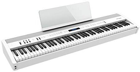 Roland FP-60X Digital Piano, Il piano portatile superiore con migliori suoni, potenti diffusori e ricchi effetti ambience (Bianco)